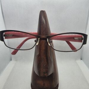 Candie's Vita Brown & Pink Prescription Glasses Frames